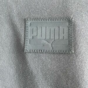 PUMA Blue Textured Sweatshirt